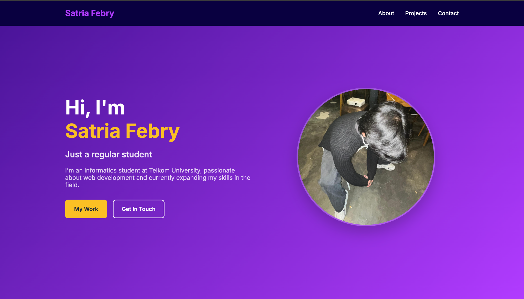 Personal Website v1